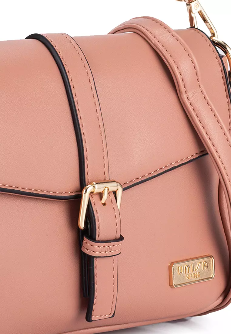 Pink Bags For Girls Flipkart Buy Unisa Faux Leather Sling Bag With