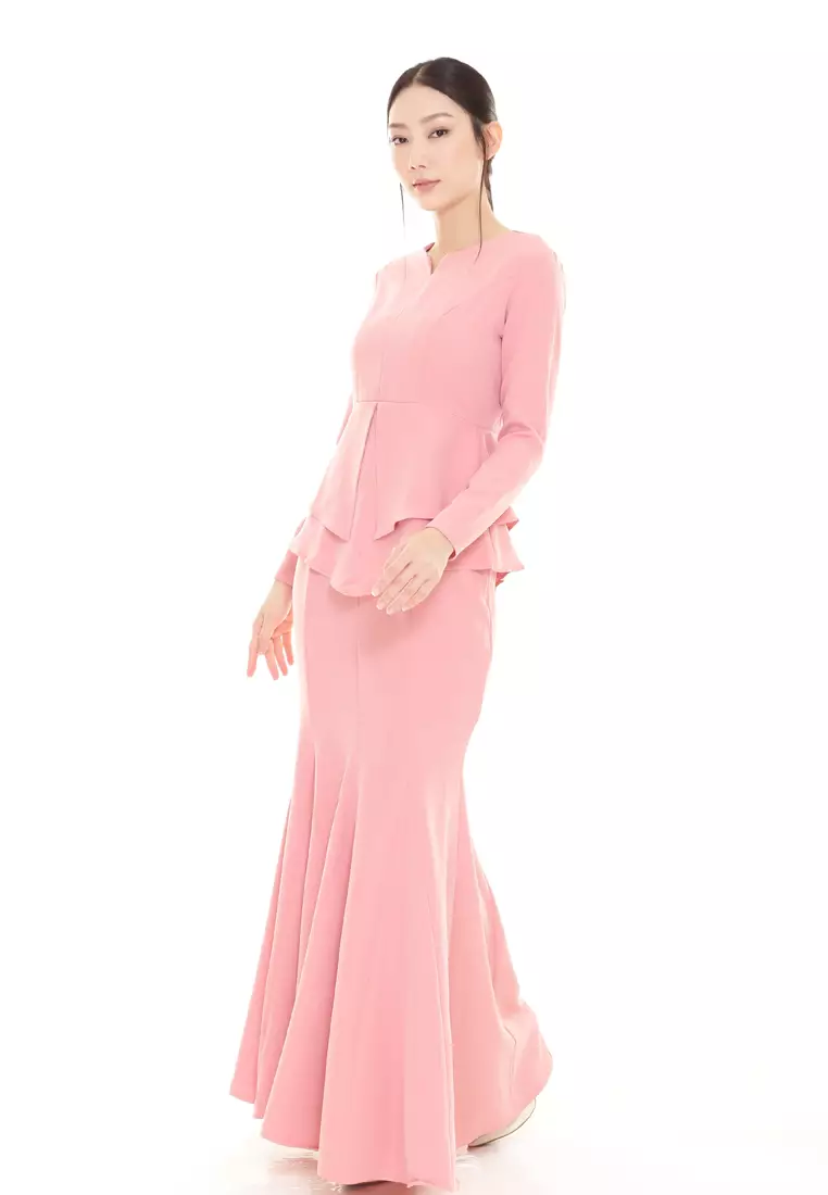 Serena Kurung Modern in Pink