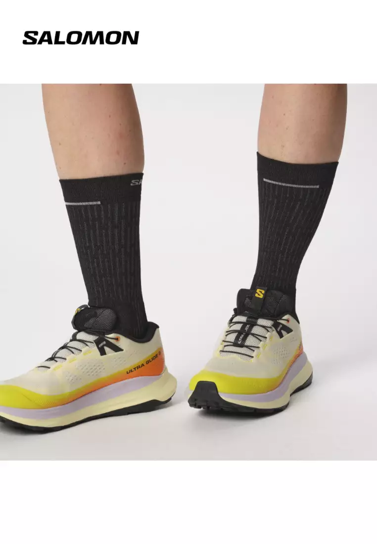 ULTRA GLIDE 2 Women Trail Running Shoes in Vanilla Ice / Sulphur Spring / Orchid Petal