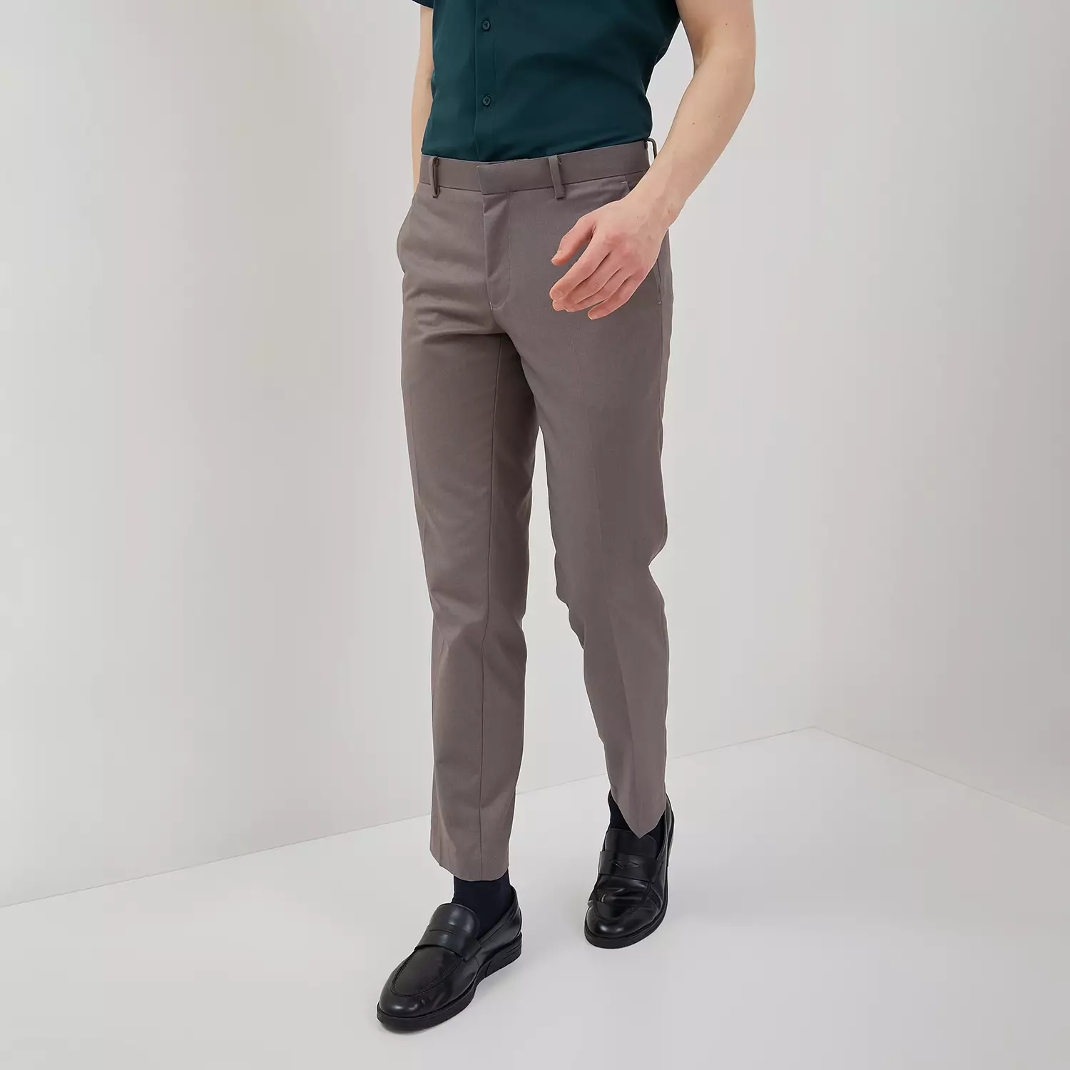 Jobb Airview Celana Panjang Slim Fit Light Grey Warna Light Grey