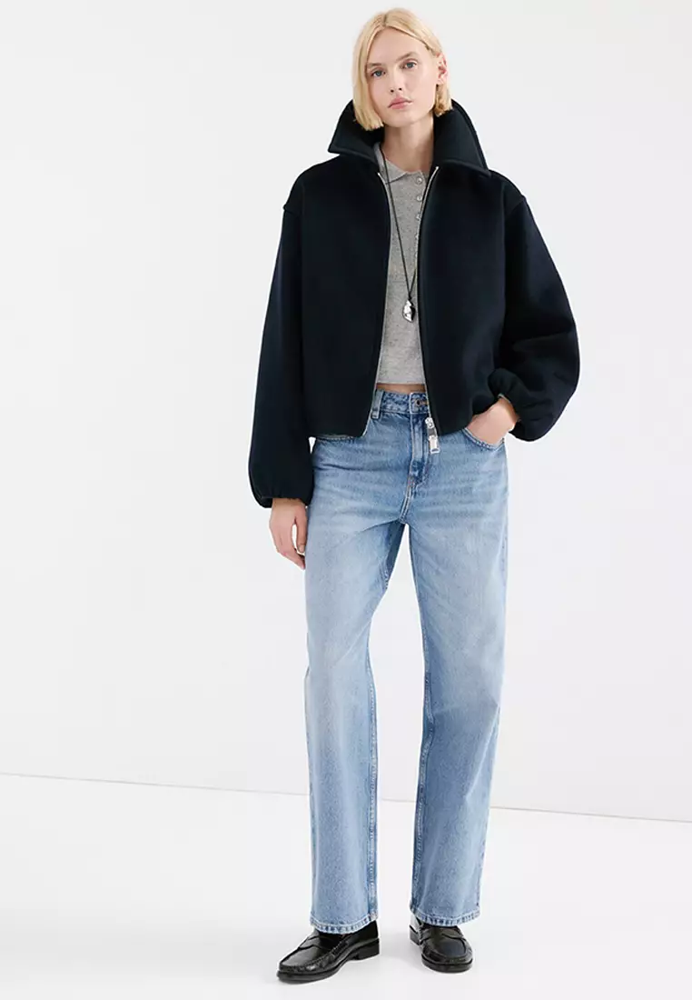 Straight Low-Waist Jeans