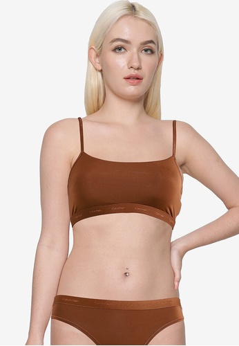 Calvin Klein Form to Body String Bralette - Calvin Klein Underwear | ZALORA  Malaysia