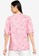 Springfield pink Printed Puffed Sleeves Blouse 81FF9AA1FC60BCGS_2