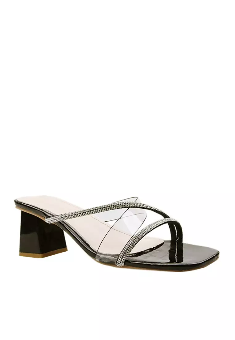 Discount on Twenty Eight Shoes  shoes - SKU: VANSA Imitation Rhinestones High-Heeled Sandals VSW-S1821