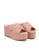 Nose pink Wedge Platform Slides 79234SH1455504GS_2