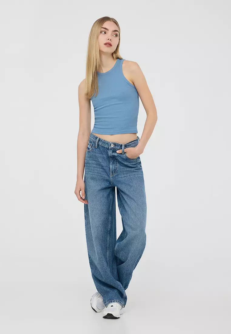 Woman Long Pants Jeans
