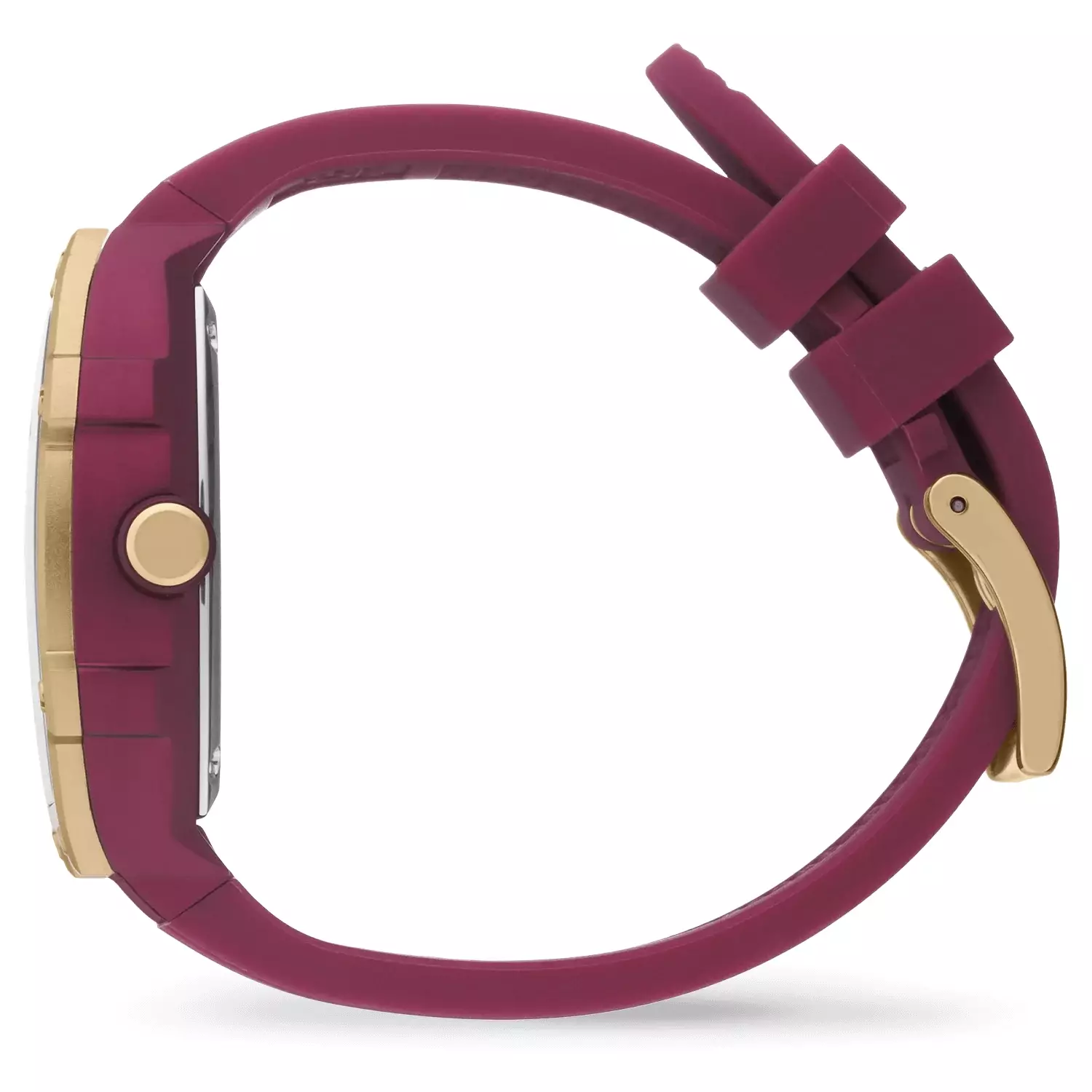 Jam Tangan Wanita Ice Watch ICE Boliday - Gold Burgundy 40mm [022868]