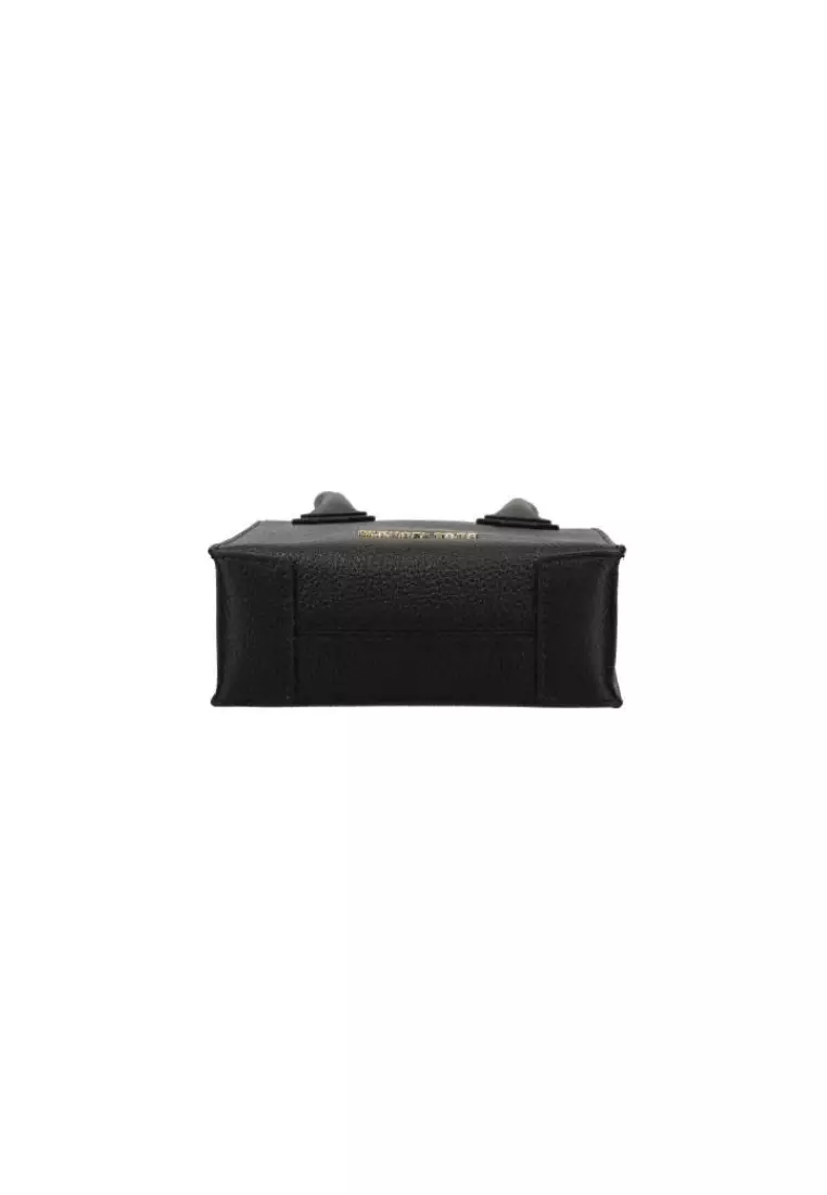 Michael Kors Mercer Extra-Small Pebbled Leather Crossbody Bag 35S1GM9T0L BLACK