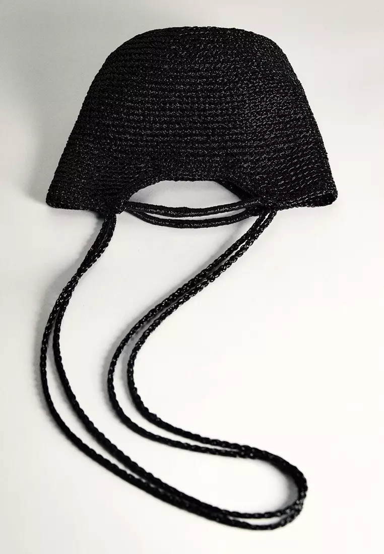 Mini Woven Crossbody Bag