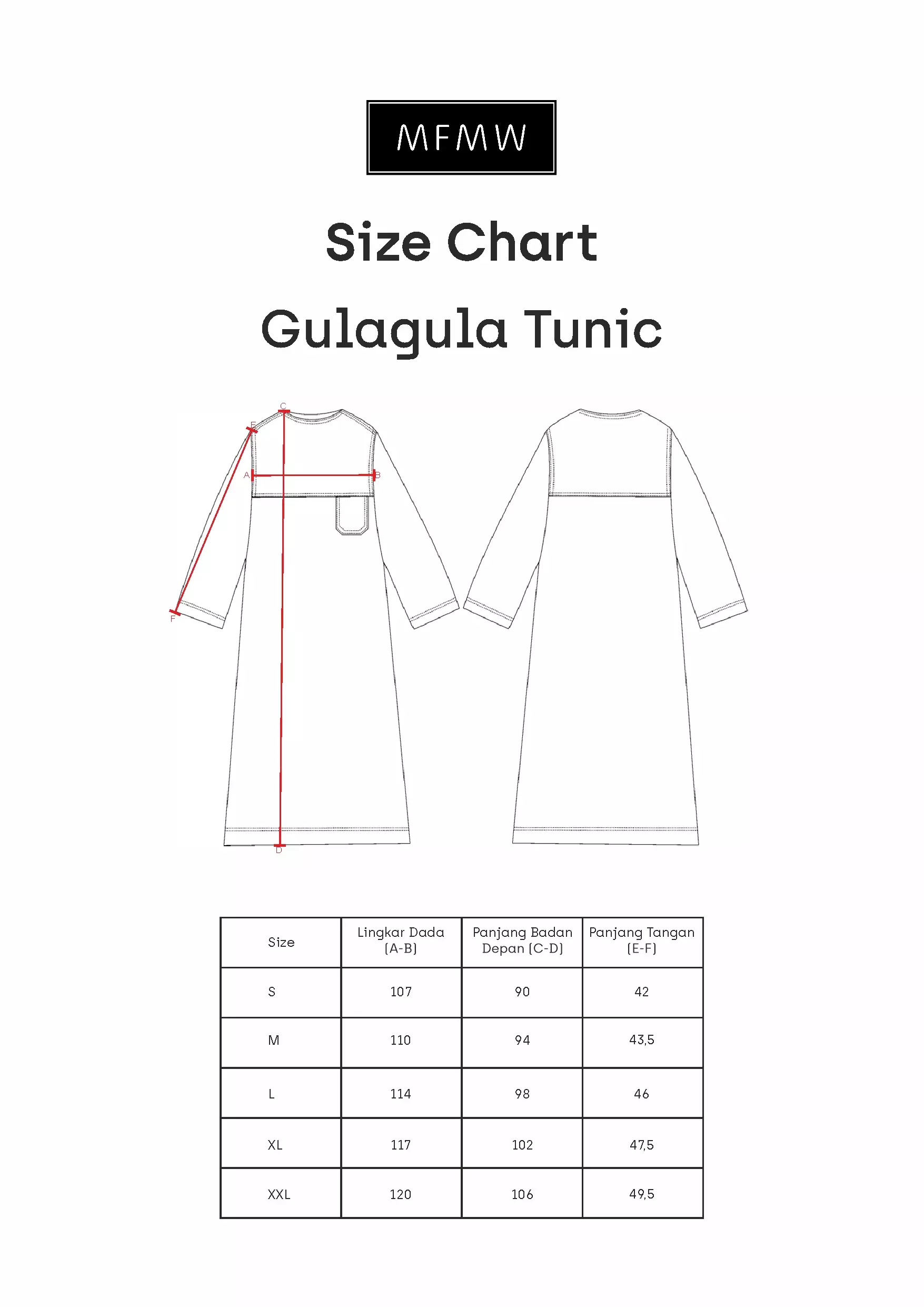 MFMW Gulagula Tunik Cream