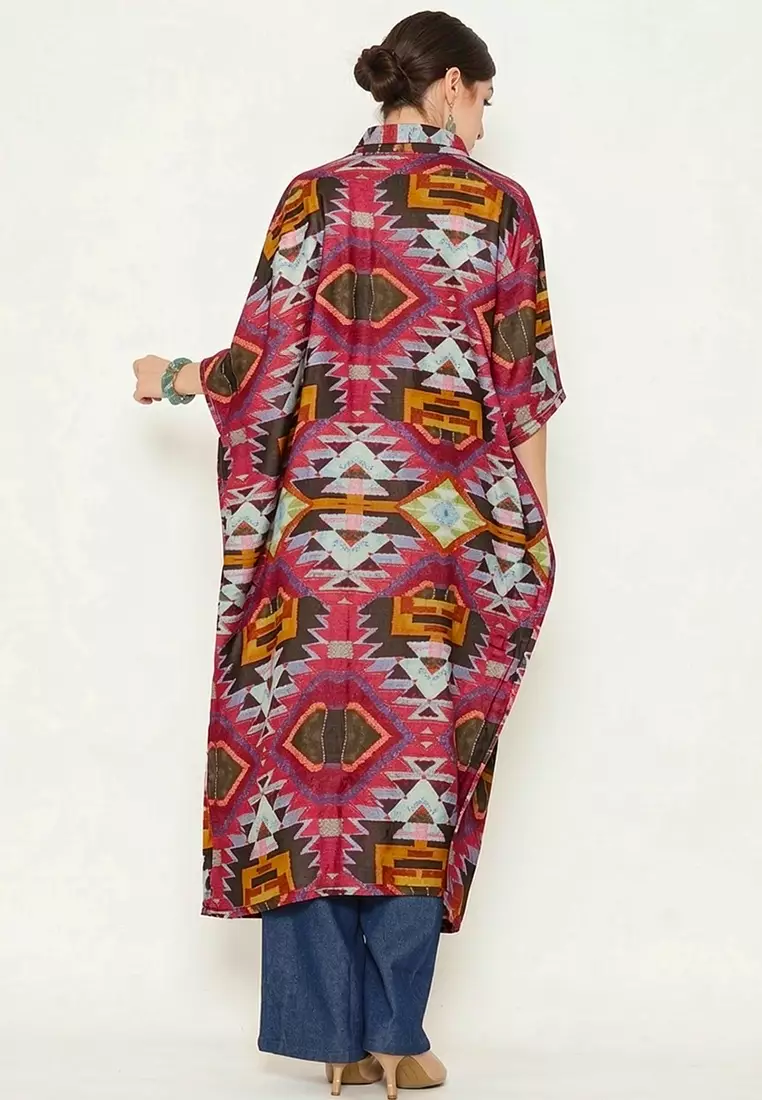 Kanzi Collared Kaftan