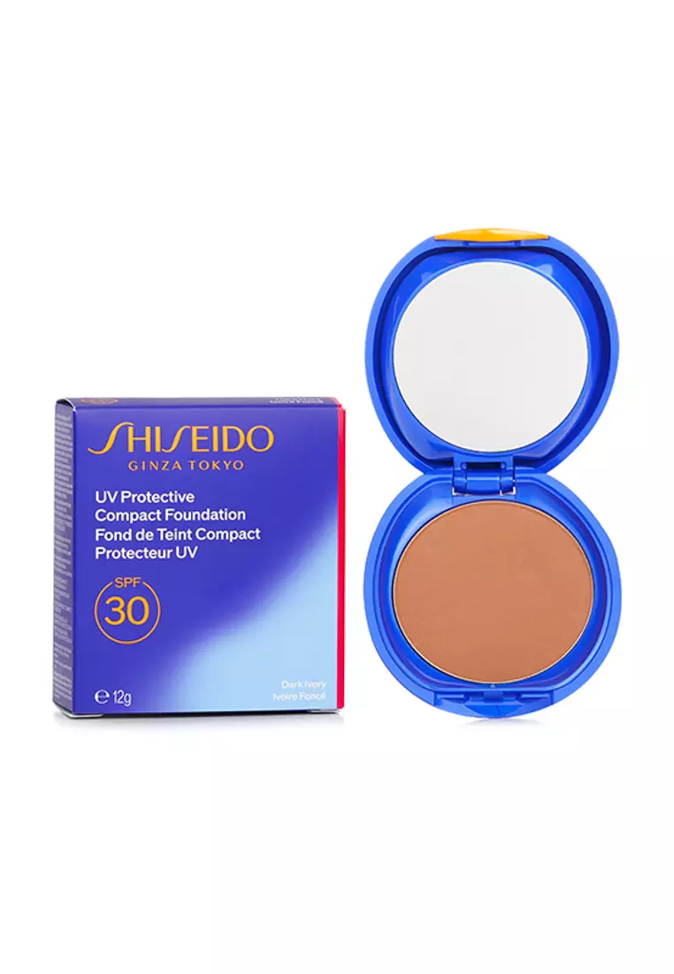 SHISEIDO - UV Protective Compact Foundation SPF 30 (Case+Refill) - # SP70 Dark Ivory 12g/0.42oz
