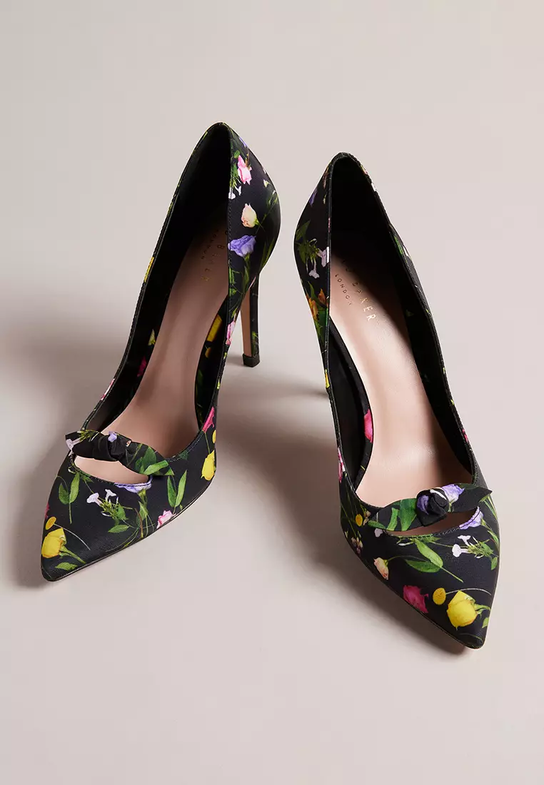 floral heels