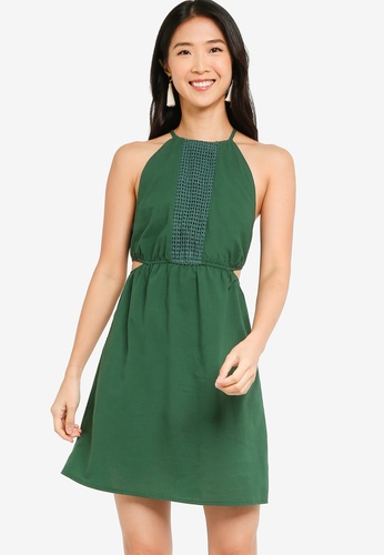 Zalora green dress Clearance