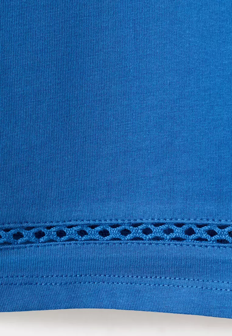 Openwork Details T-Shirt