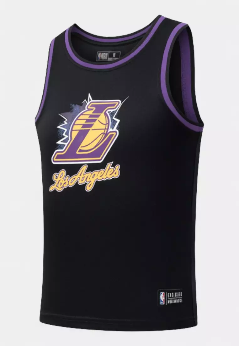 Los Angeles Lakers Lebron James #23 Basketball Jersey for Kids City Dunk Collection