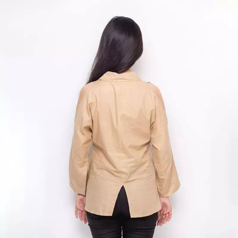 Evie Shirt In Beige