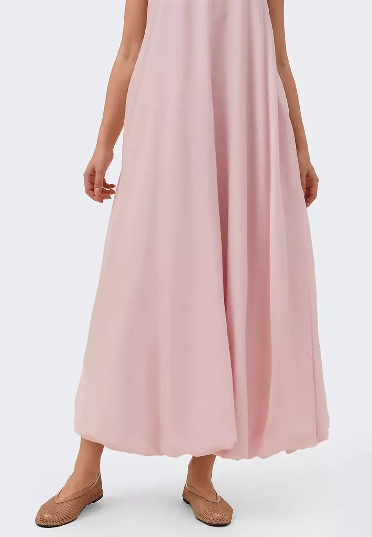 【新品未使用タグ付き】Gather Balloon Dress Gathered balloon dress - Women | MANGO USA