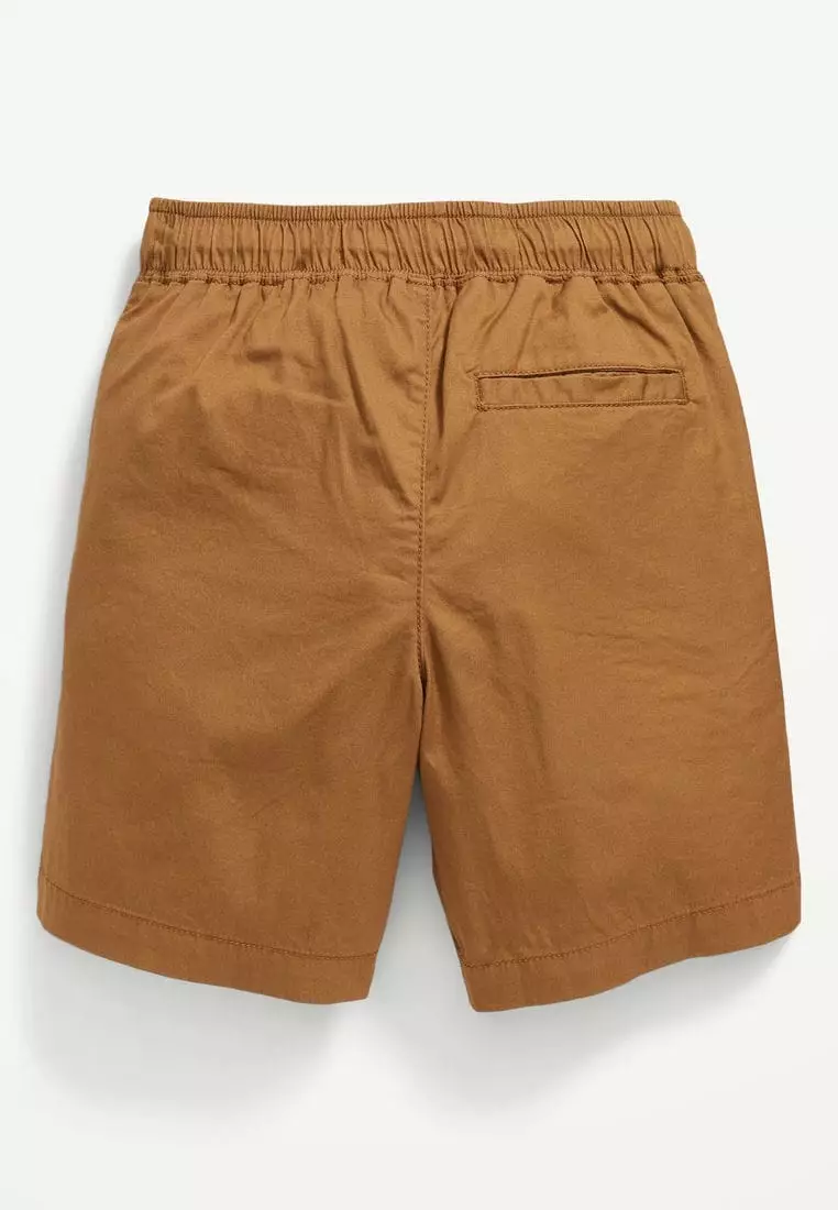Twill Non-Stretch Jogger Shorts for Boys