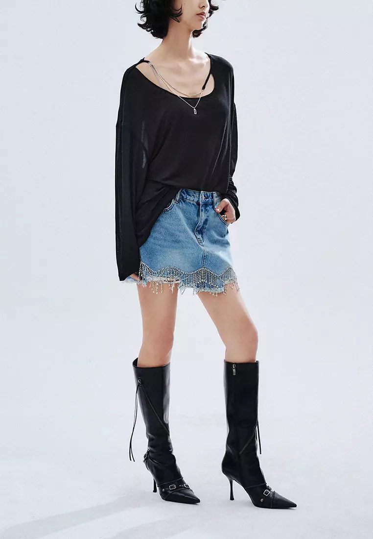 Loose Long-sleeved T-shirt