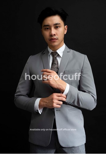Jual House of Cuff Jas formal dua kancing Blazer Abu muda Formal Pria Jas  Nikah Original 2022 | ZALORA Indonesia ®