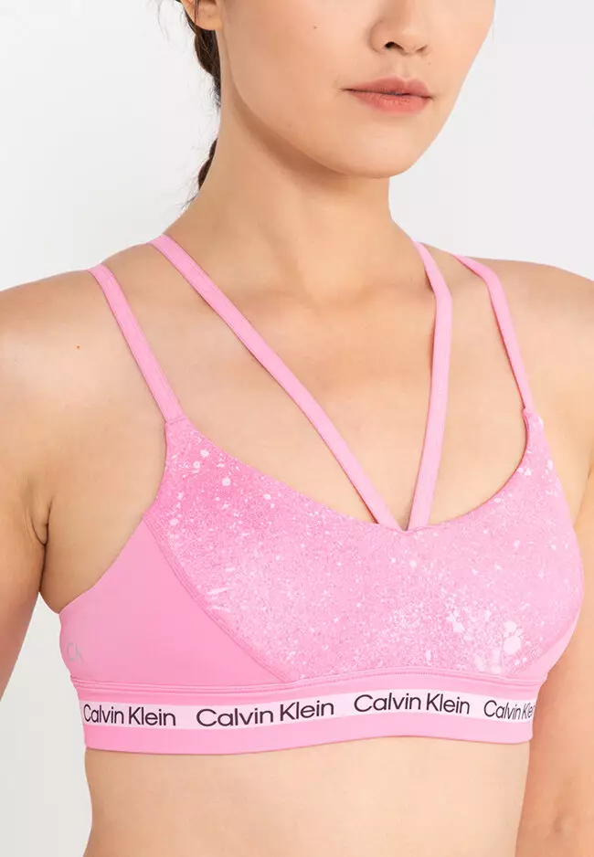 Buy Calvin Klein Pscyle All Over Print Sports Bra - Calvin Klein Performance  2024 Online