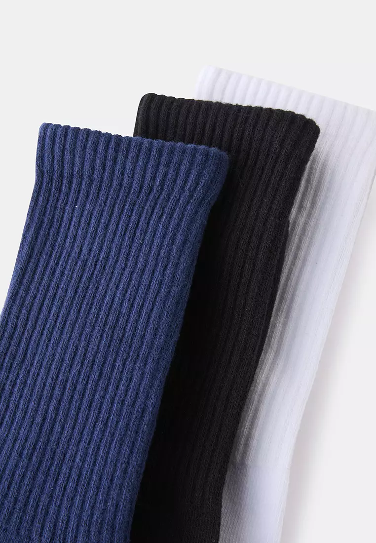 3-Pack Essential Crew Socks