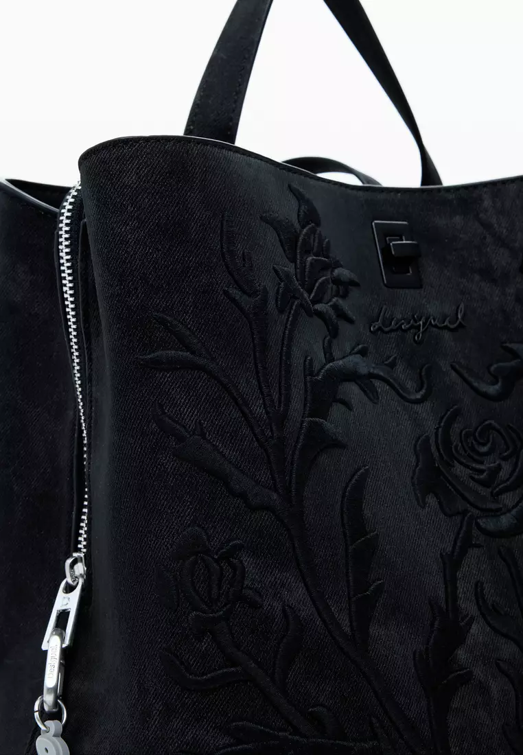 Small 3D effect floral backpack