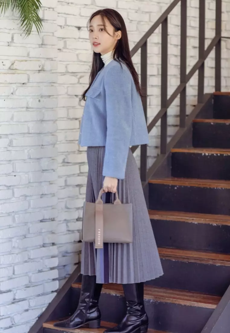 CINDY Vegan Leather Crossbody Bag Taupe