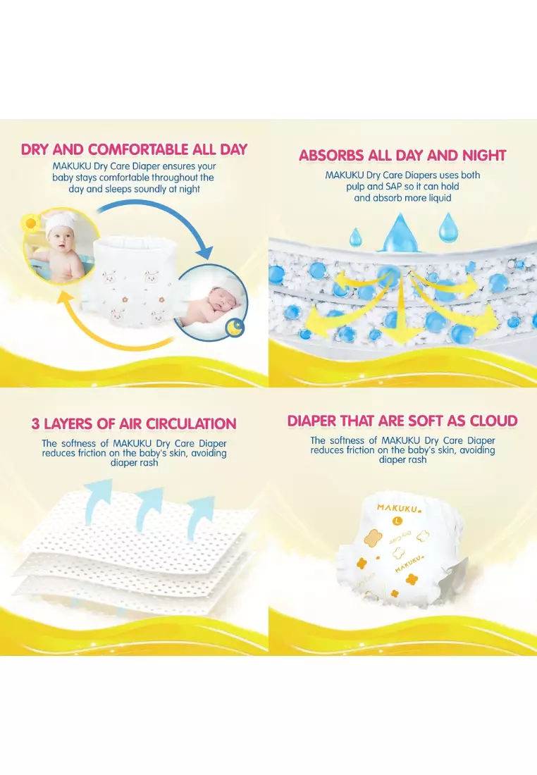 Dry best sale care diapers