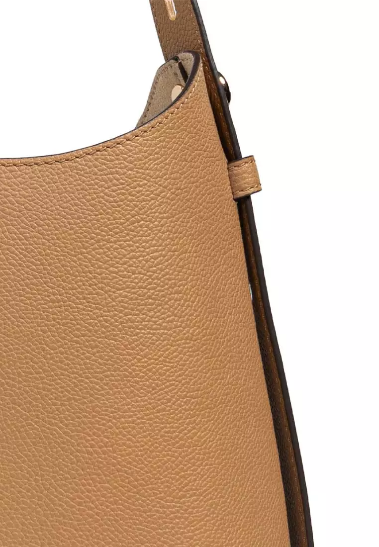 Small Romy Hobo Shoulder Bag Tiramisu 175172