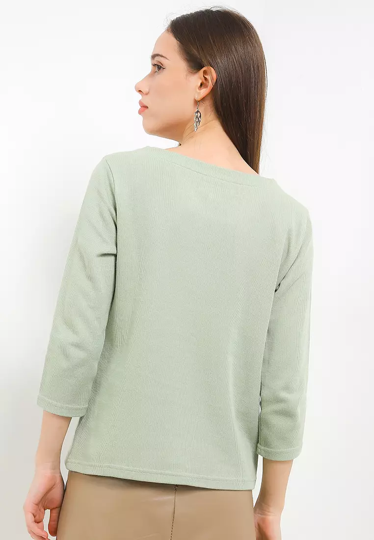 Livy Boatneck Tee