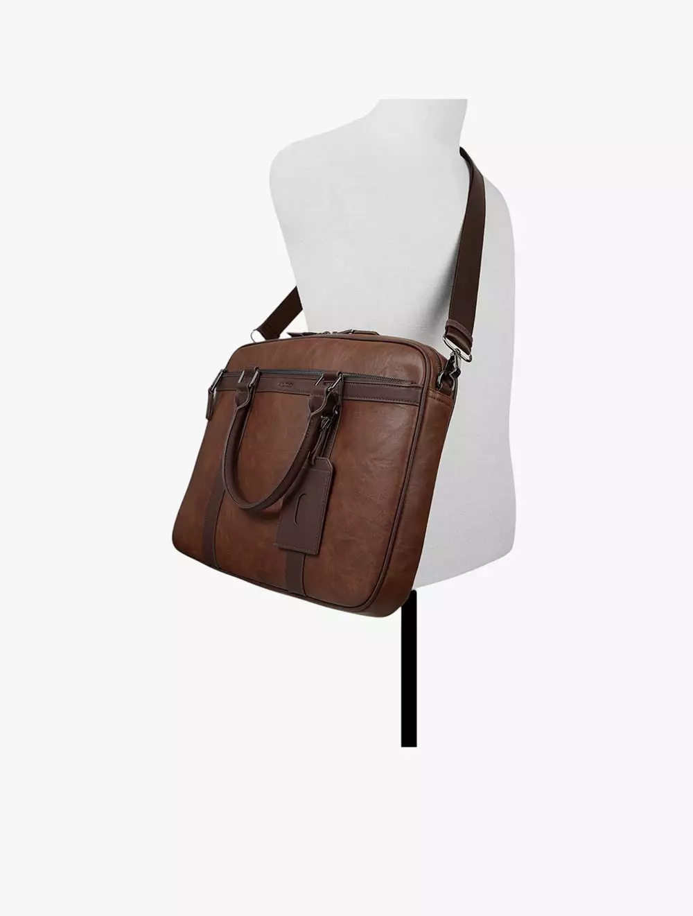 Aldo Tourneur Laptop Bag - Cognac