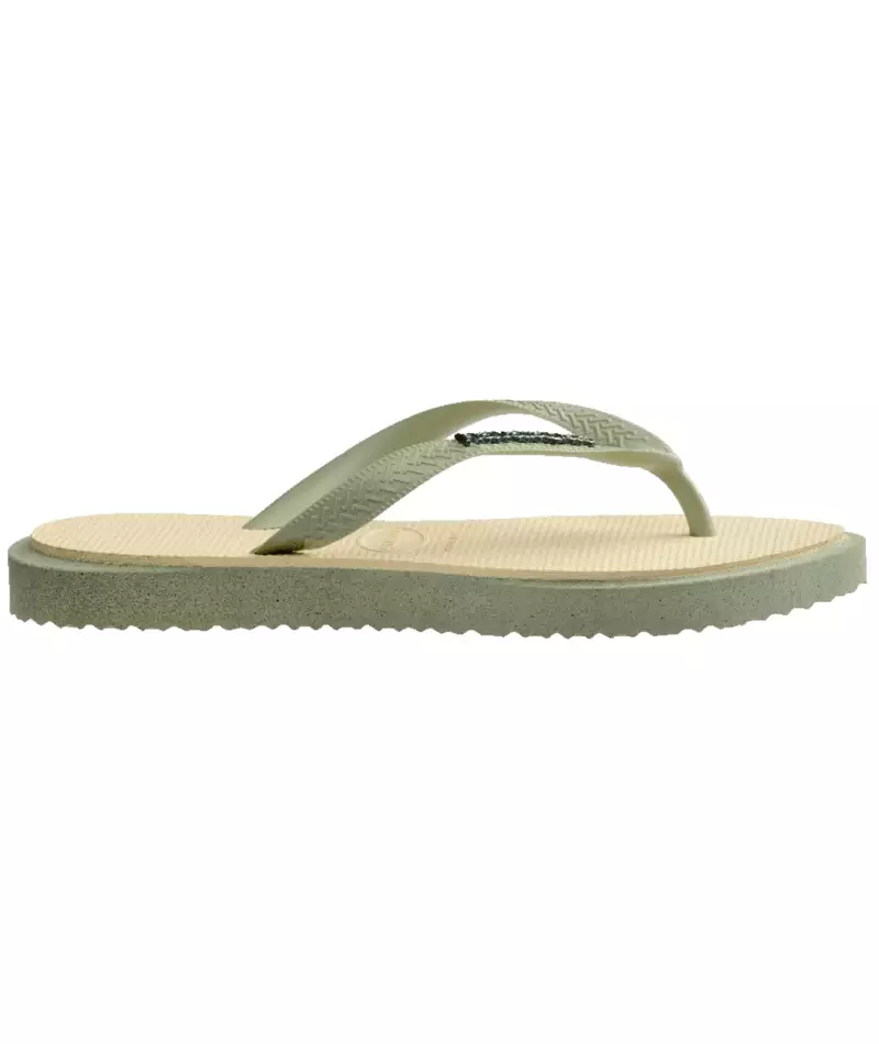 Havaianas 2035 Top Point Fusion - Smoke Green/Buttercream - Sandal Wanita
