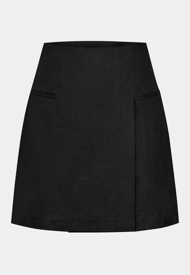 Nia Mini Linen Skirt