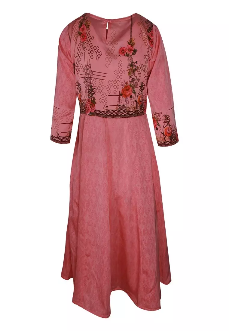 Le Reve Pink Crepe Tent-style Tunic