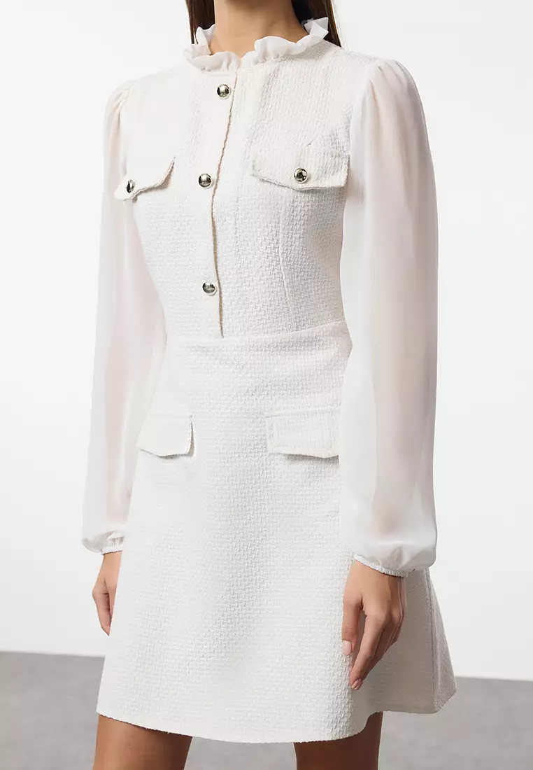 Long Sleeves Mini Dress