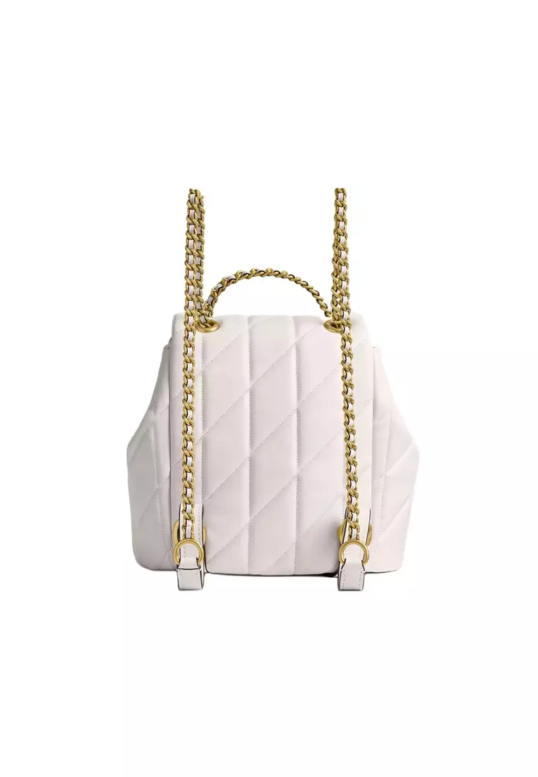 Tabby Women's Backpack Chalk in White CU076