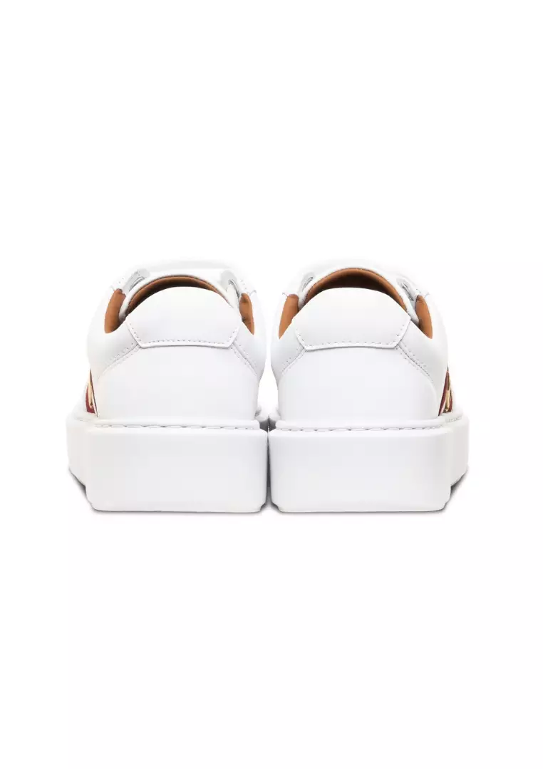 Cassyan O Leather Sneakers - White