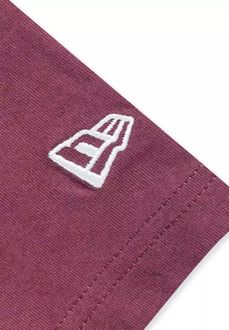 NE Los Angeles Dodgers Color Era FW25 Maroon Women Crop Top Short Sleeve T-Shirt