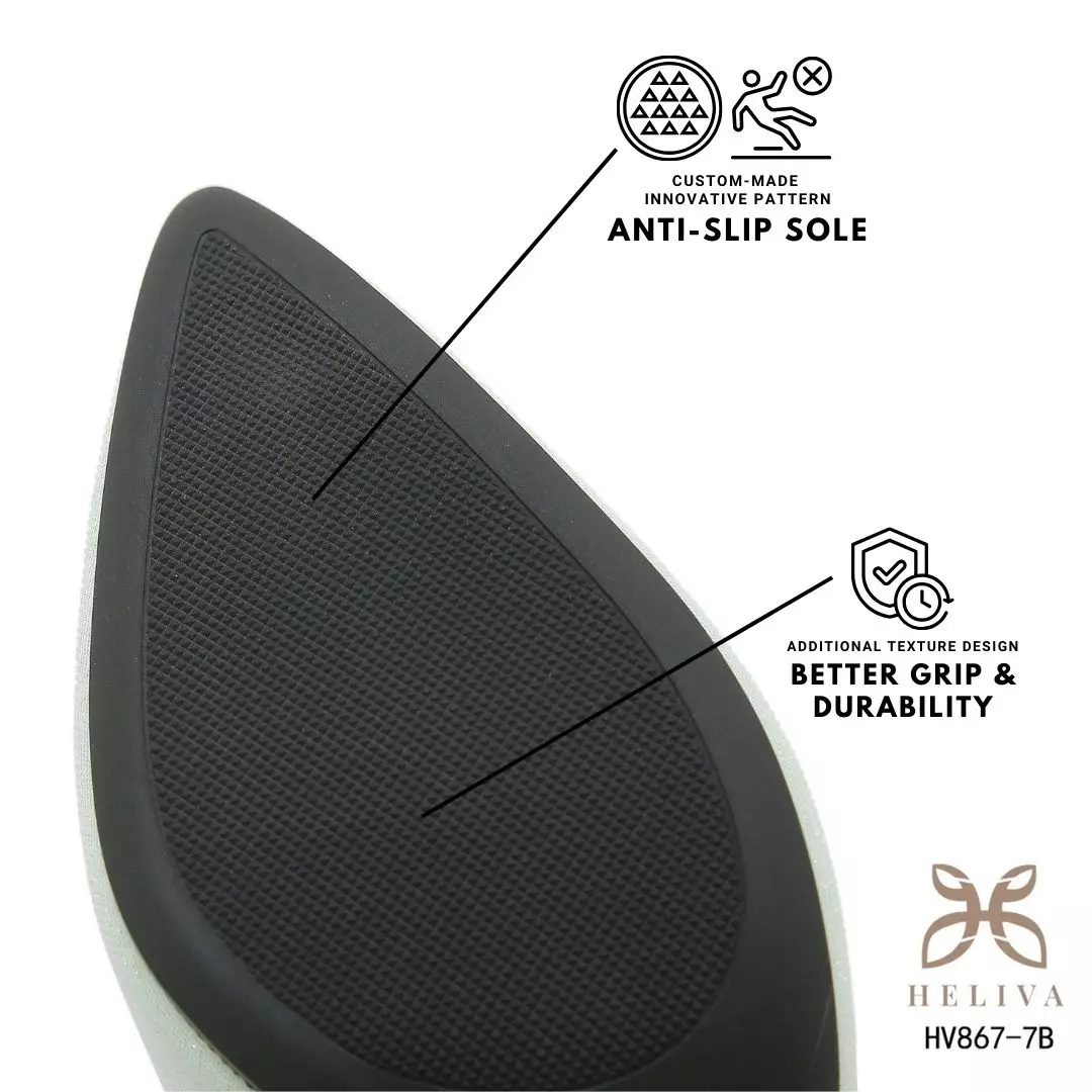 Heliva Lumina Subtle Sparkle Matte Heels 5.5cm HV867-7B