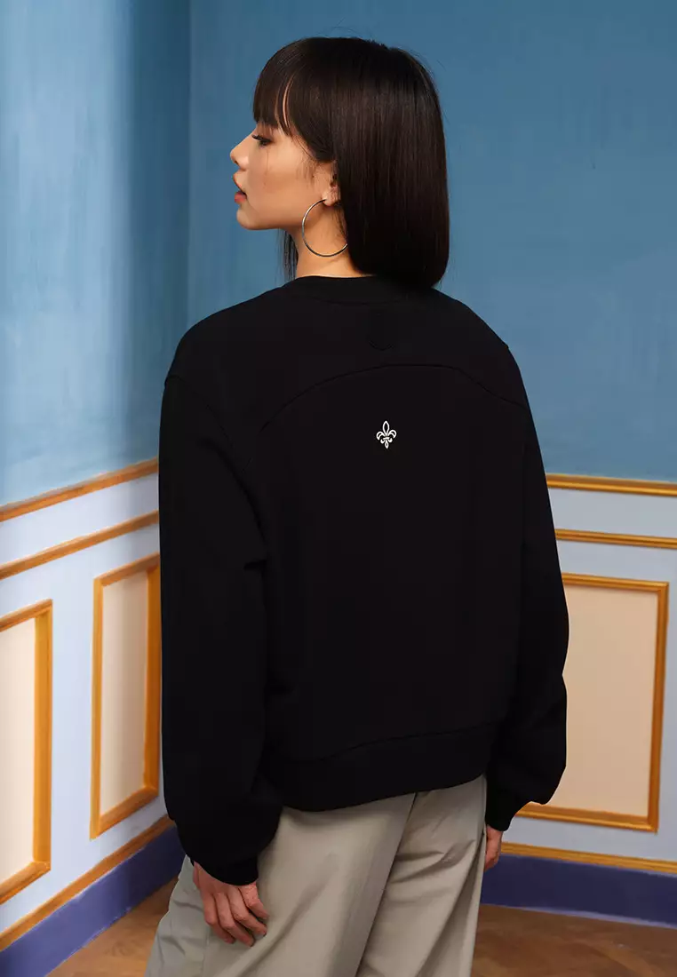 女裝 PALLADIUM LOGO 不規則下擺衛衣