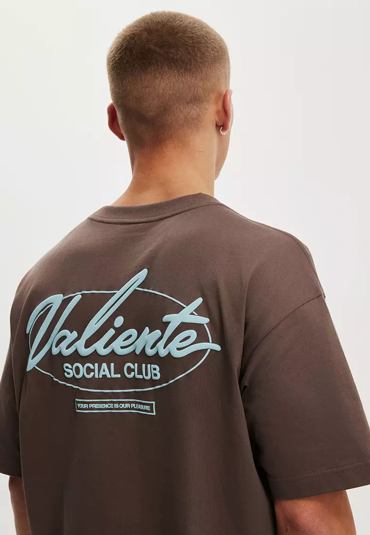 Box Fit Text T-Shirt