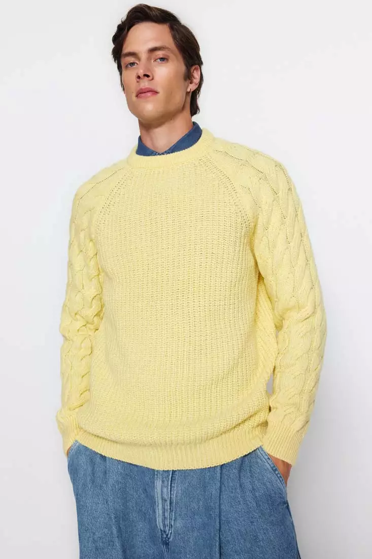 Cheap sale yellow sweater