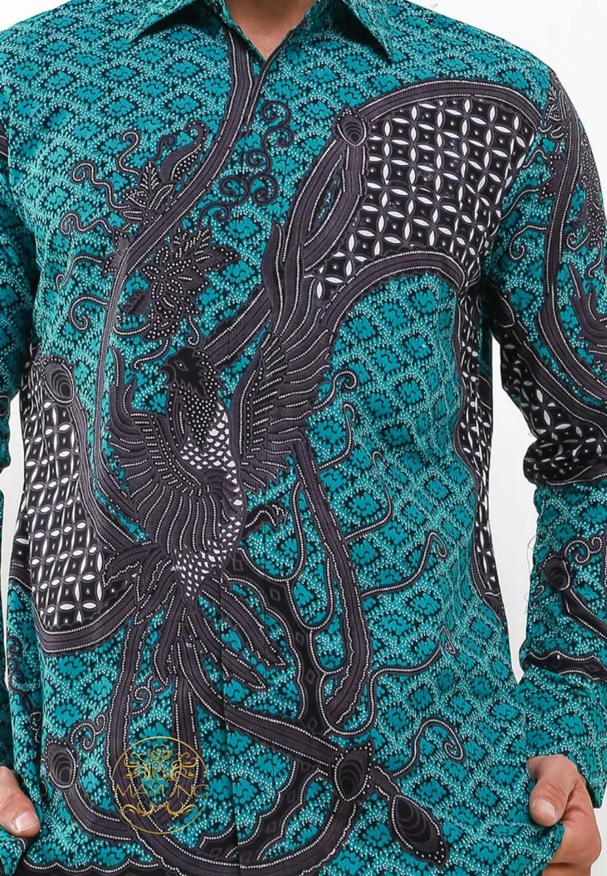 Myrta Kemeja Batik Pria Premium Slimfit Modern Lengan Panjang