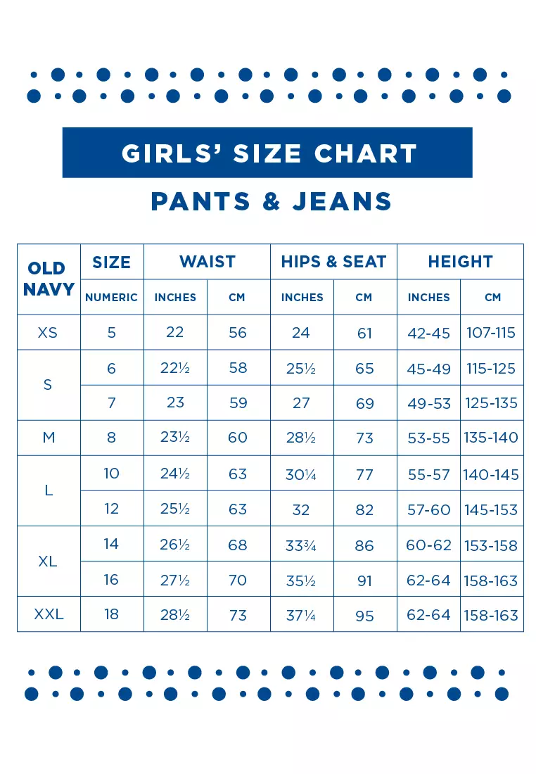 Old navy girls size 6 online