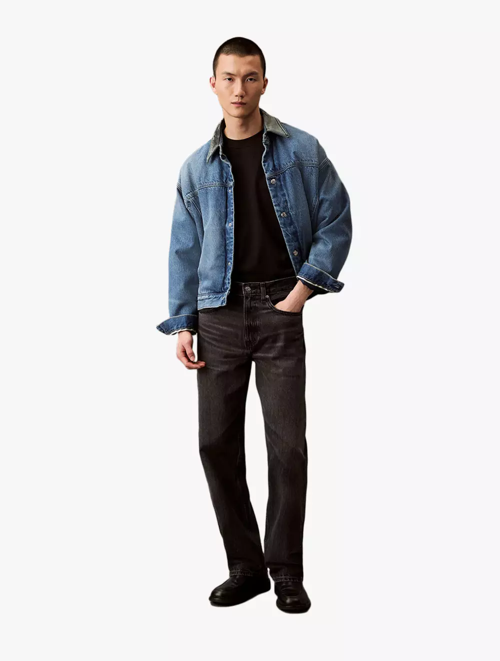 Calvin Klein - 90's Straight Jeans - Black