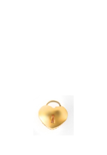 TOMEI gold TOMEI Heart in Lovingly Aureate Persona Charm, Yellow Gold 916 (TM-P0061-1C) (1.57G) F54BDAC911C695GS_1