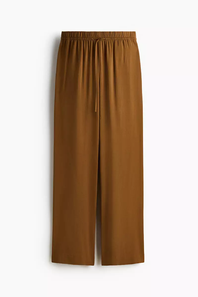 Wide pull-on trousers