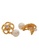 estele gold Estele Gold Plated CZ Flower Stud Earrings with Pearls for Women 20F93ACB04750DGS_3